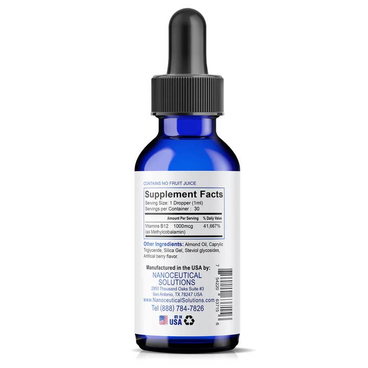 Nanoceutical Solutions - Wholesale Oral Supplement/Vitamin - Nano Methyl B122