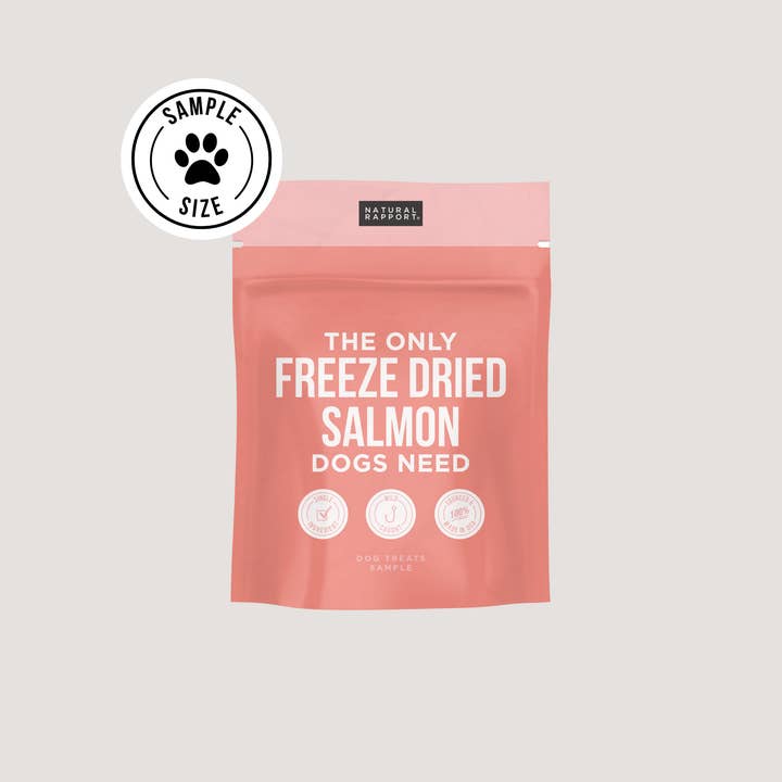 Natural Rapport - Wholesale Pet Treats - Dog - The Only Freeze Dried Salmon Dogs Need