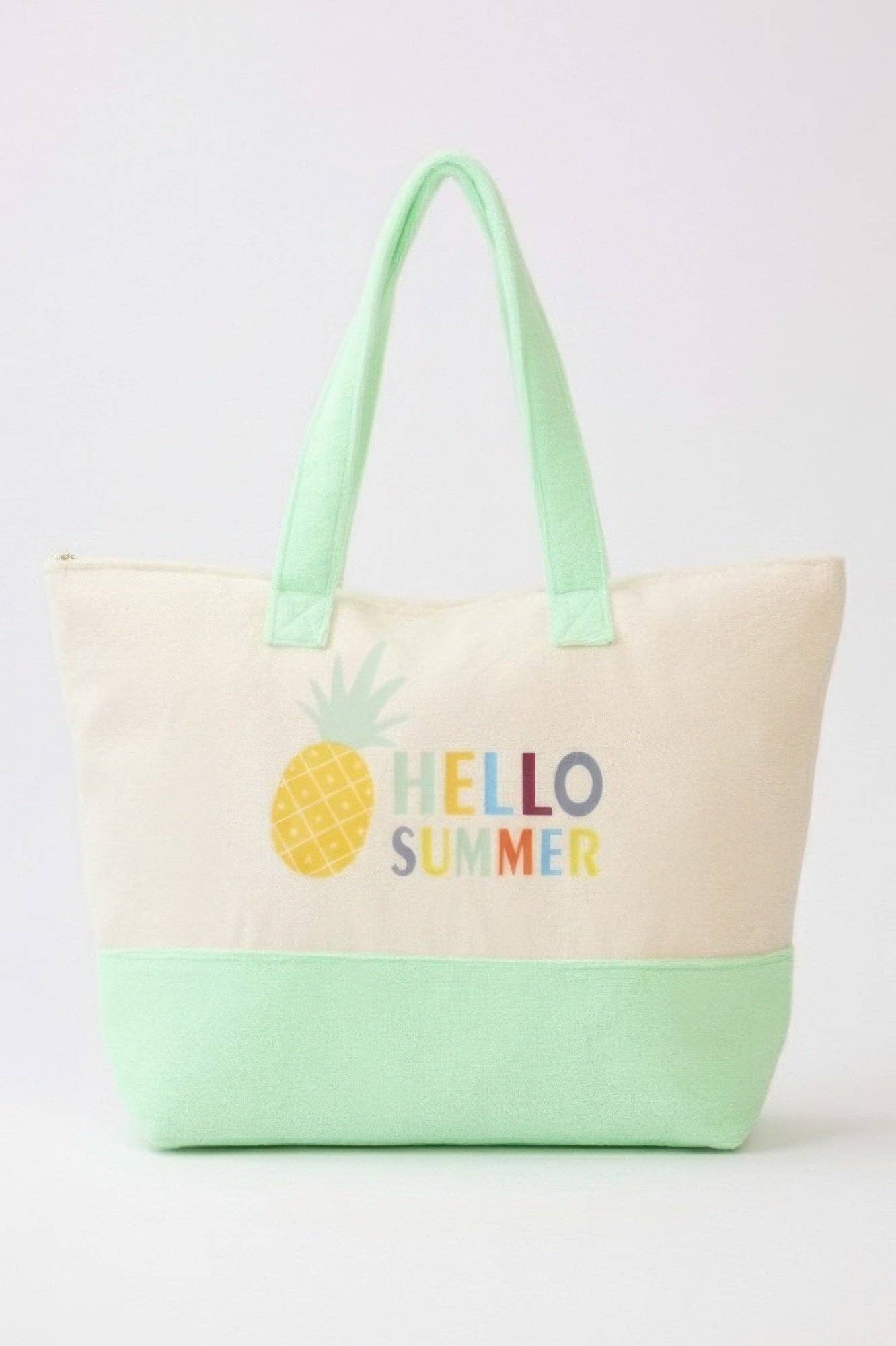 CC Wholesale Clothing - Wholesale Tote Bag - Women's - Hello Summer Terry Tote10