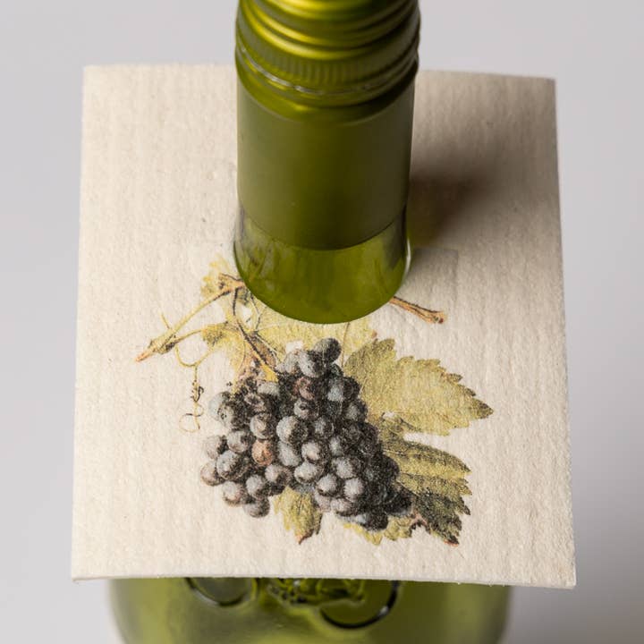 Flaschenanhänger mit Weintrauben-Motiv für den Großhandel von More Joy Home