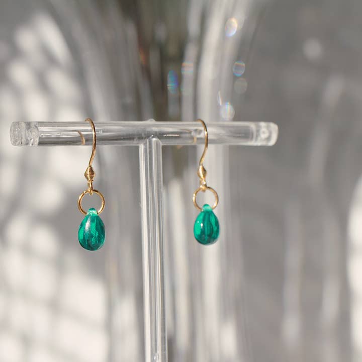 DROP - Simple emerald for wholesale by Lovanju