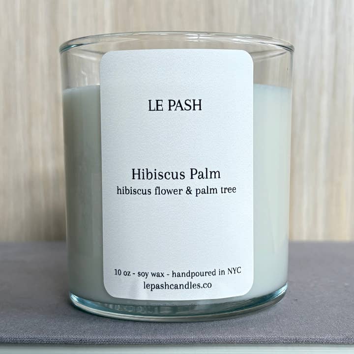 Palma de hibisco para venta al por mayor de Le Pash Candles