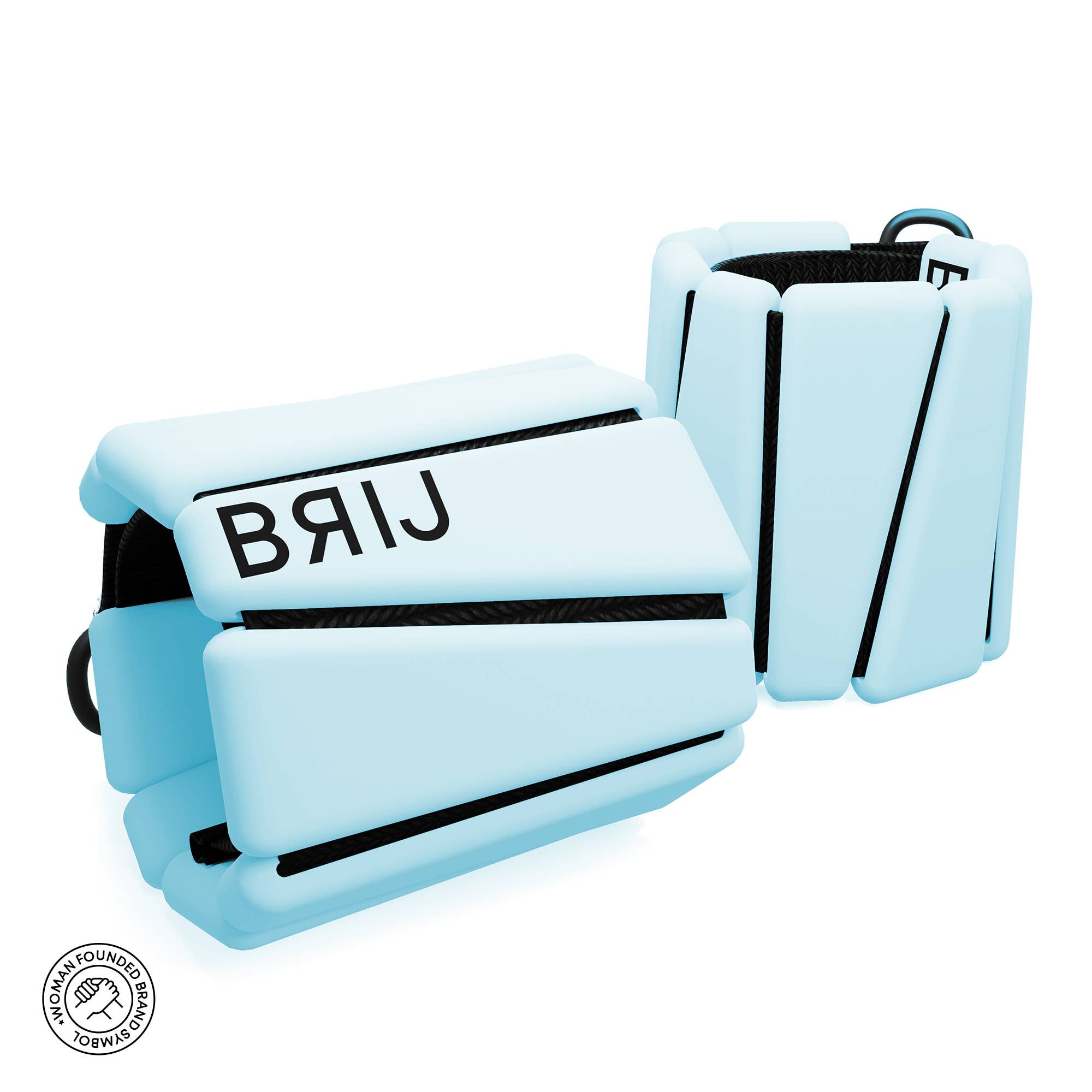 Move Me Barr - Vendita all'ingrosso Attrezzatura per il fitness - BRIJ - Set da 2 pesi da polso regolabili indossabili (1 lb ciascuno)1