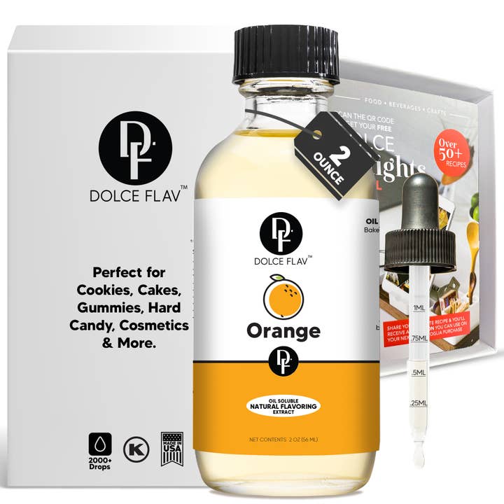 Oil Soluble Orange Flavoring for wholesale by Dolce Flav