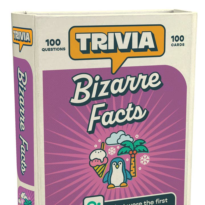 Bizarre Facts Trivia Card Game for wholesale by Cottage Door Press