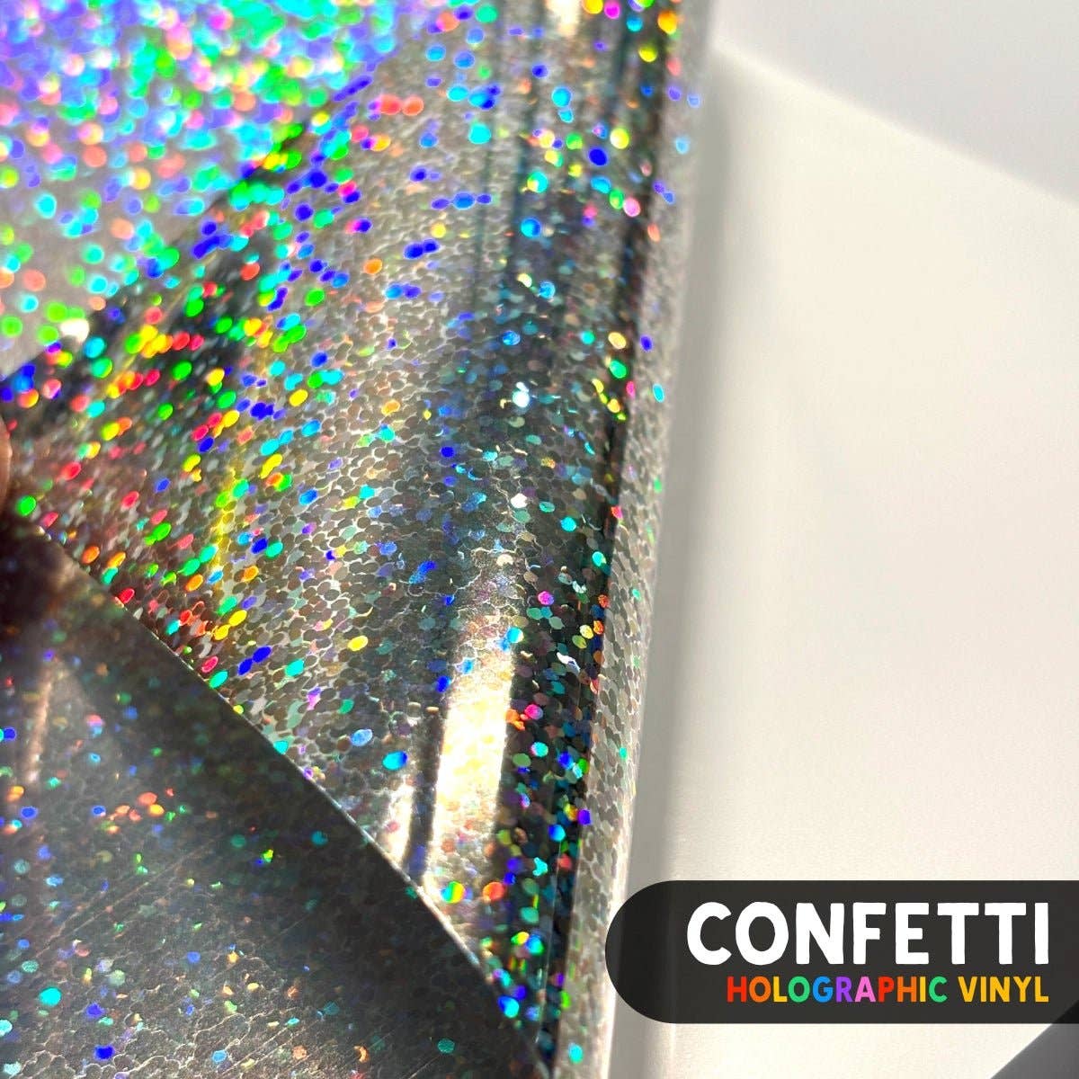 Stickiply – Großhandel Bastelzubehör – Bedruckbares Vinyl-Aufkleberpapier | Holografisch (A4)17