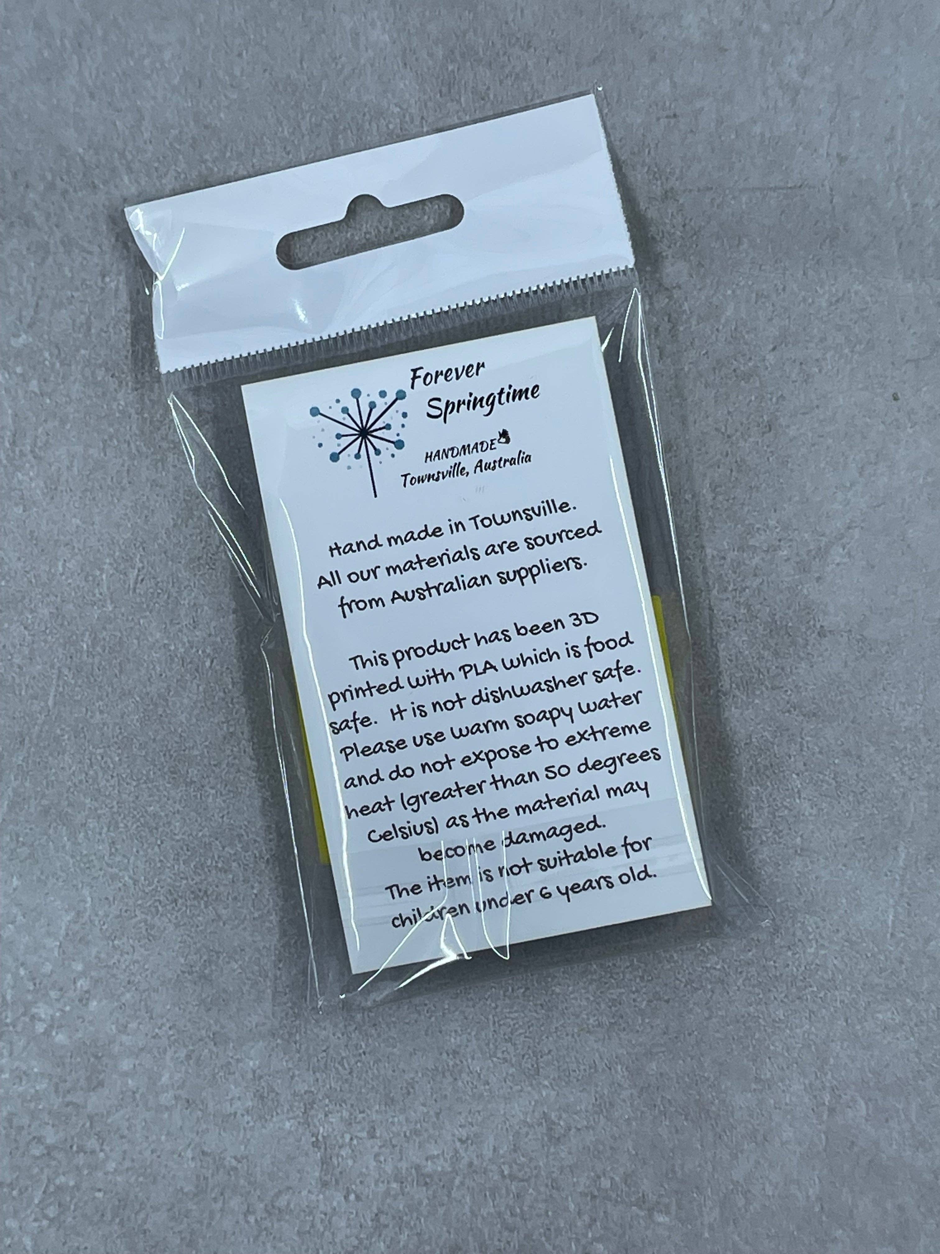 Forever Springtime – wholesale Hantverksverktyg – Födelsedag EN stil 'D' Embosser Stämpel för Fondant/Polymer Clay /Clay /Plasticine1