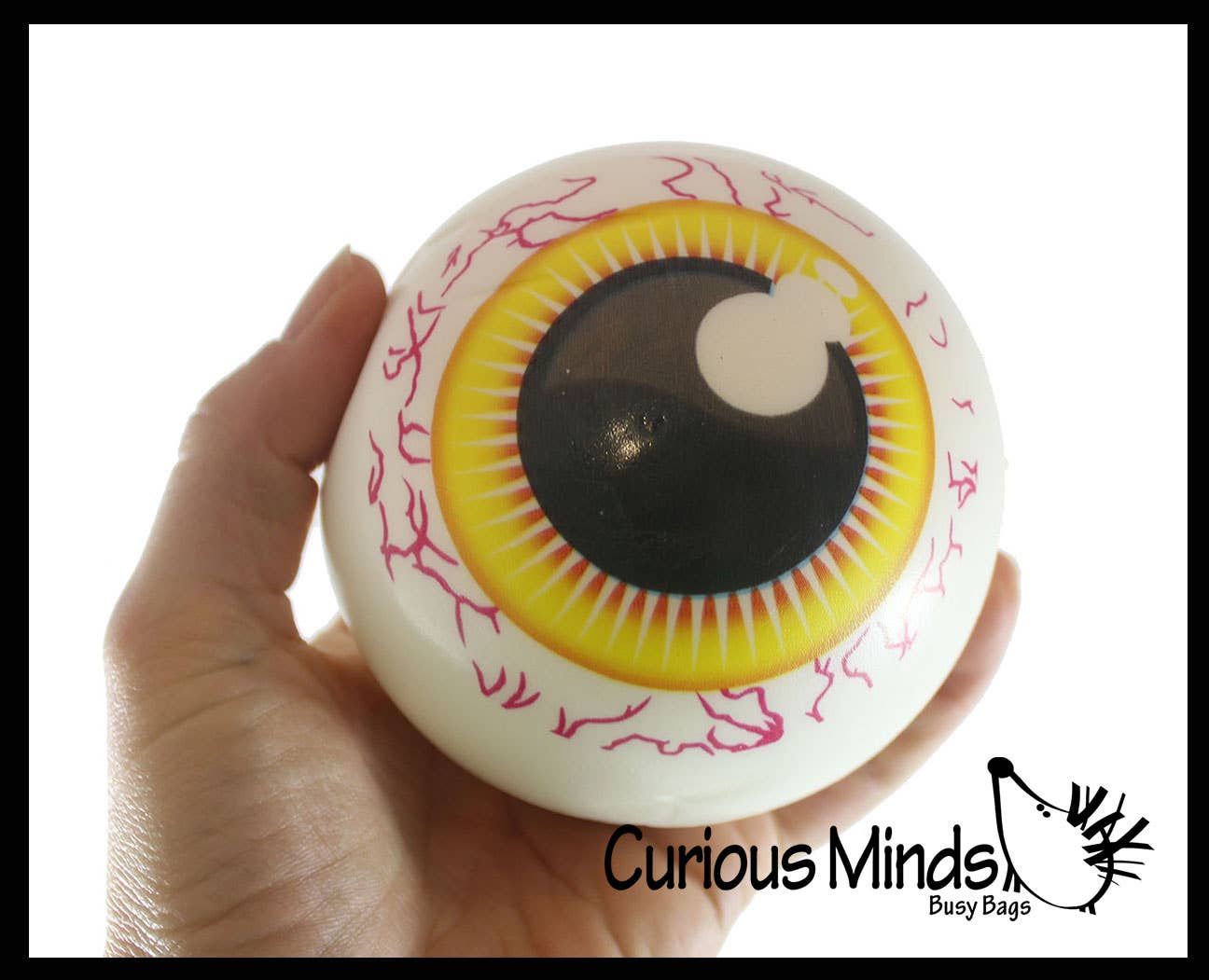 Curious Minds Toys - Wholesale Squishy Toy - Kids & Baby - 1 Large Eye Slow Rise Squishy Foam Stress Ball  -  Sensory,11
