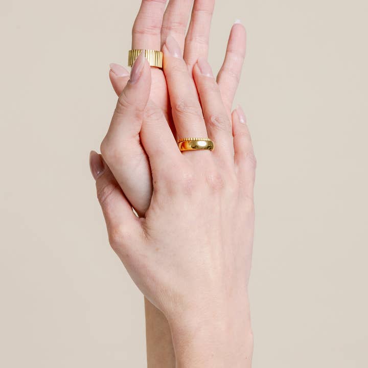 Gold Nova Ring for wholesale on Faire5