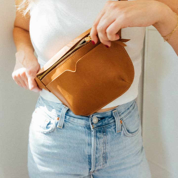 WP Standard - Wholesale Belt Bag - Women's - The Leather Sling Bag