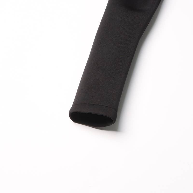 Preto Vestido tipo terno de cintura alta com detalhes em lantejoulas para venda a revendedores na Faire13