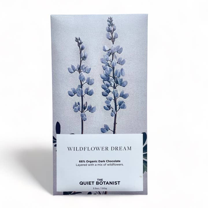 The Quiet Botanist - Wholesale Chocolate Bar - Wildflower Dream Chocolate BarÂ