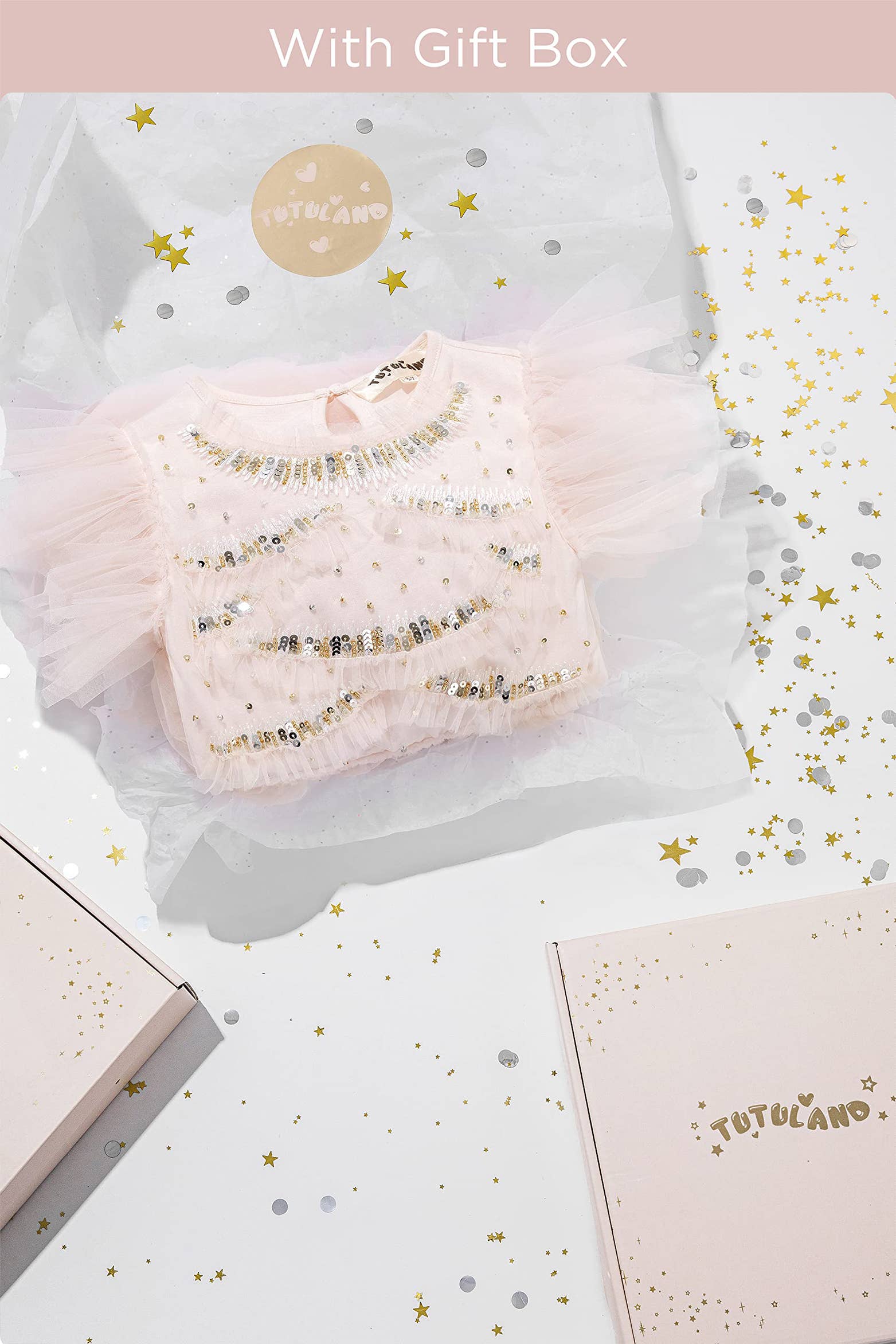 Tutuland – Großhandel Kleid – Kinder – Hübsches Blumenmädchenkleid mit verspielten Rüschenärmelchen6