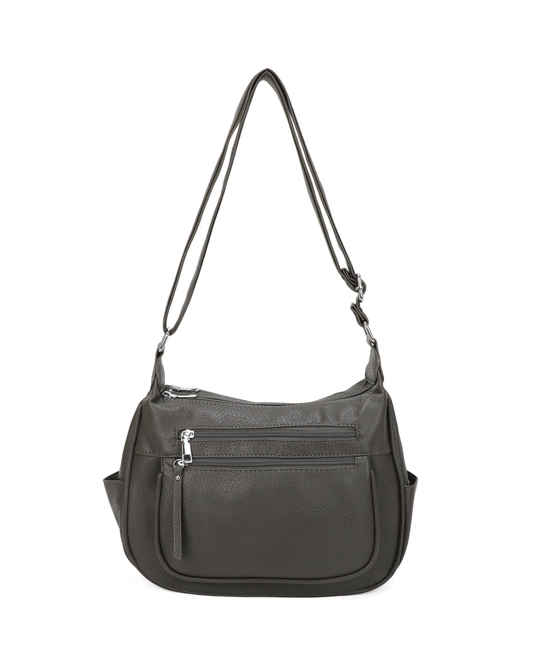 Ellas Trading - Vente Sac porté épaule – femme - Sac à main souple bandoulière hobo décontracté2