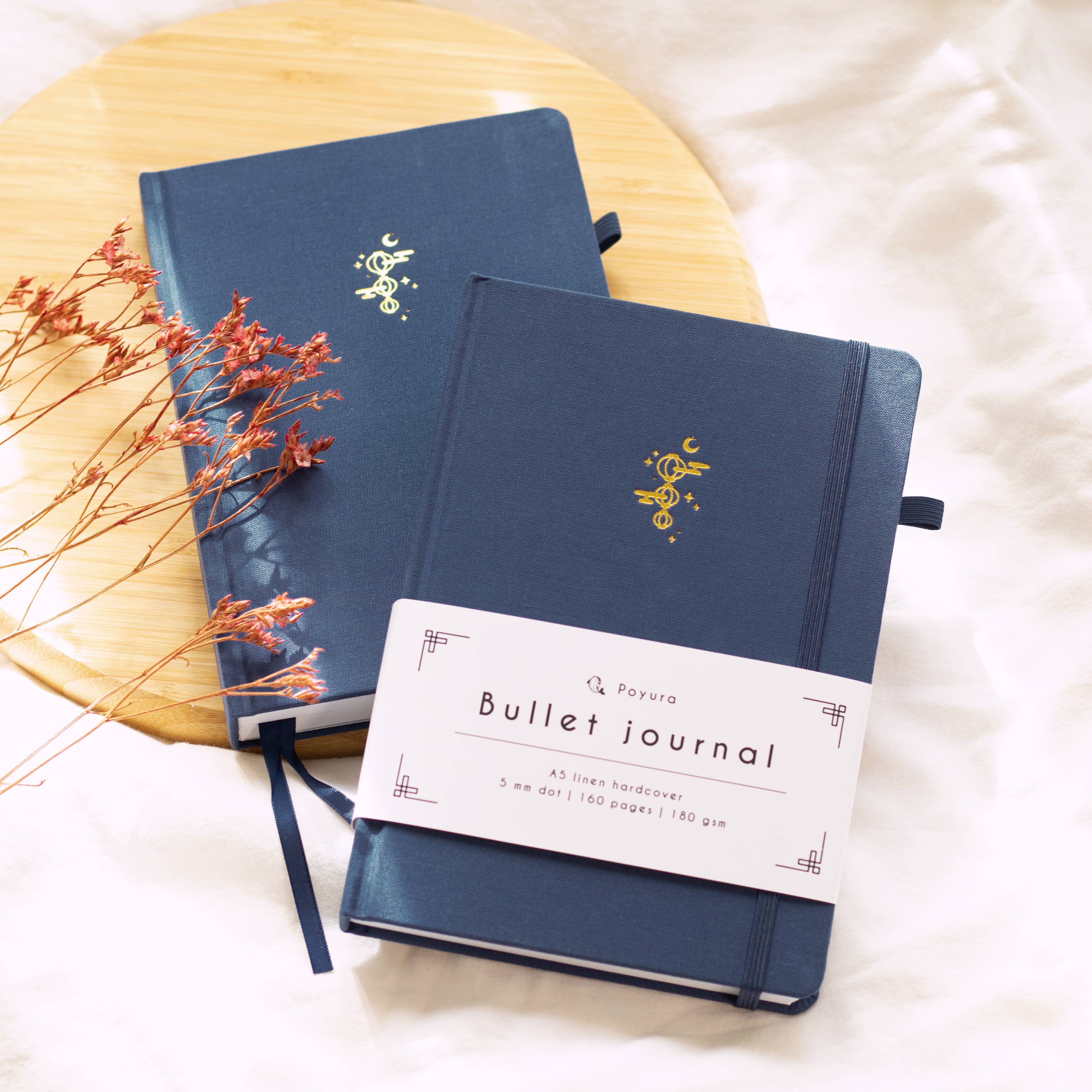 Poyura - Wholesale Journal/Diary - Midnight Lantern A5 Bullet Journal2