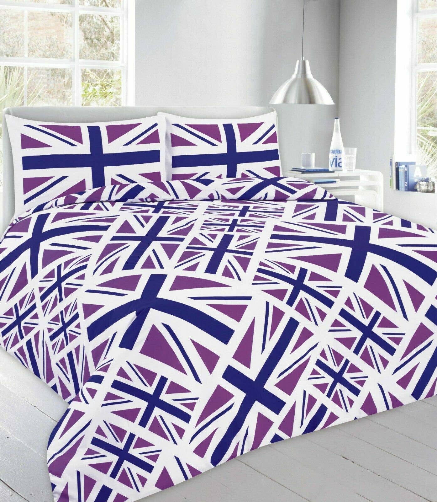 Pretty Little Bed – wholesale Bedding set – Union Jack Duvet Cover Printed Quilt Cover Bedding Set Pillow Case All Sizes0
