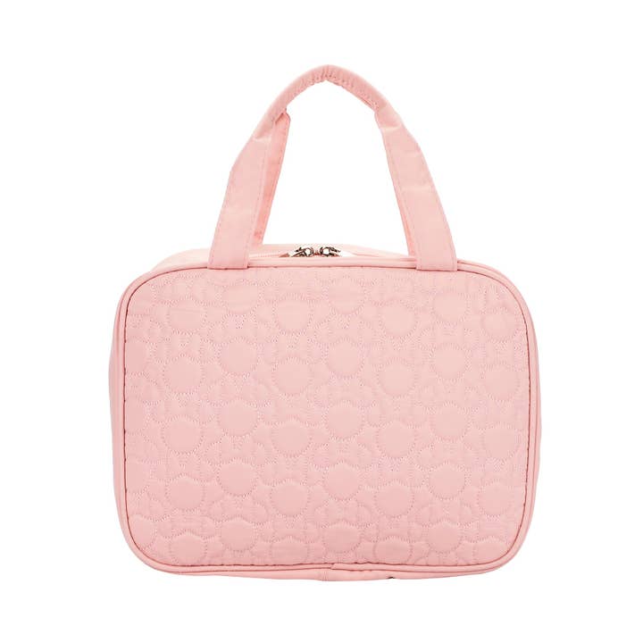 Bioworld Merchandising - Wholesale Makeup/Cosmetic Bag - Disney Minnie Mouse Head Pattern Adult Cosmetic/Toiletry Bag