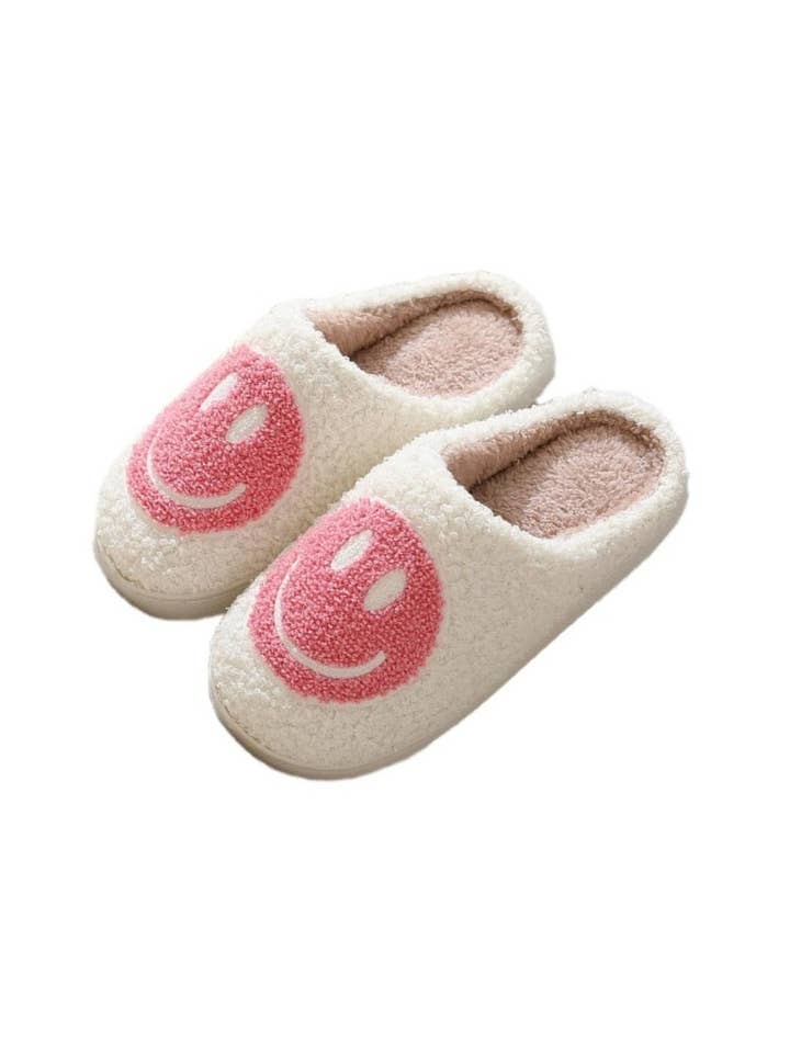 42POPS - Venta al por mayor Zapatillas para casa - Mujer - .SI-25670 Zapatillas de Felpa Suave Smiley L/XL2