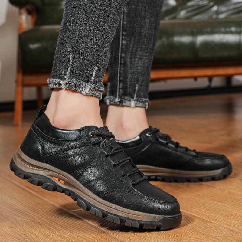 Calseosvic - Vente Baskets de sport – homme - Chaussures de sécurité anti-chute et anti-coups de couteau pour hommes1