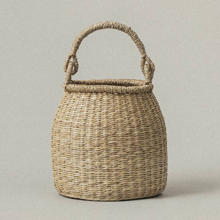 SUNNY HOME - Wholesale Basket - Seagrass Basket with Handle – Satna0
