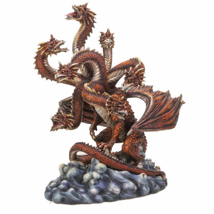 Pacific Trading - Venta al por mayor Figura decorativa - 15287 Dragón Hidra de siete cabezas C/1