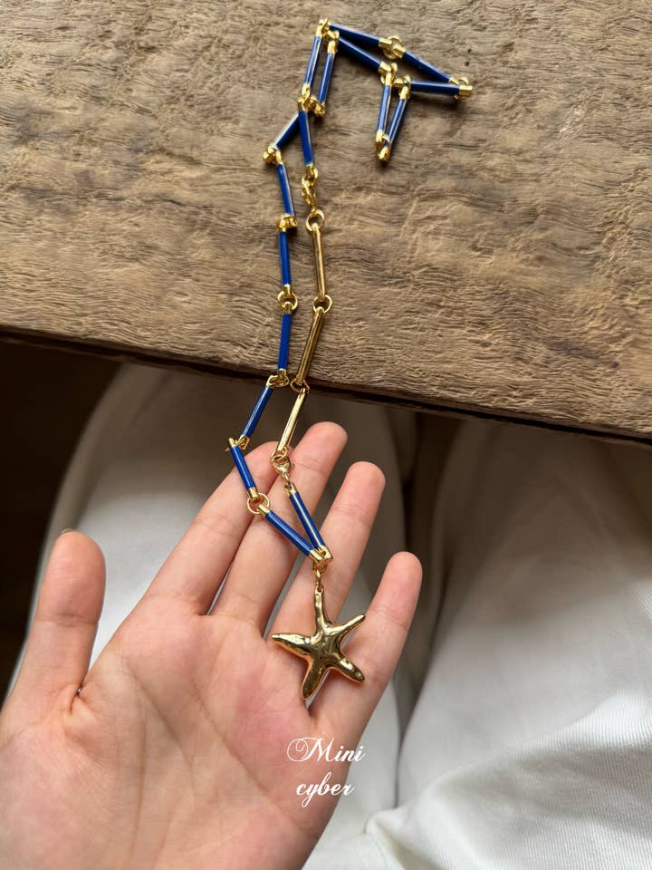 Starry Tidal Necklace for wholesale by MINICYBER STUDIO