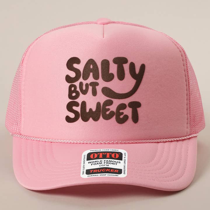 Fashion City – wholesale Truckerkeps – Unisex – Saltig men Söt Textlogotyp Tryckt Mesh Back Truckerkeps34