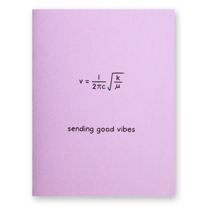 Carte Sending Good Vibes Get Well pour la vente par The Chemist Tree
