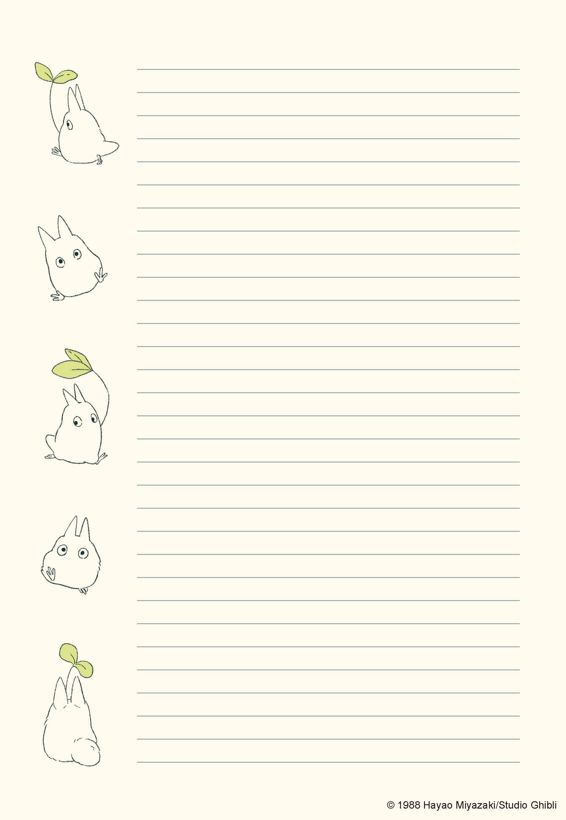 Chronicle Books - Wholesale Stationery/Notecard Set - Studio Ghibli My Neighbor Totoro Stationery Set6
