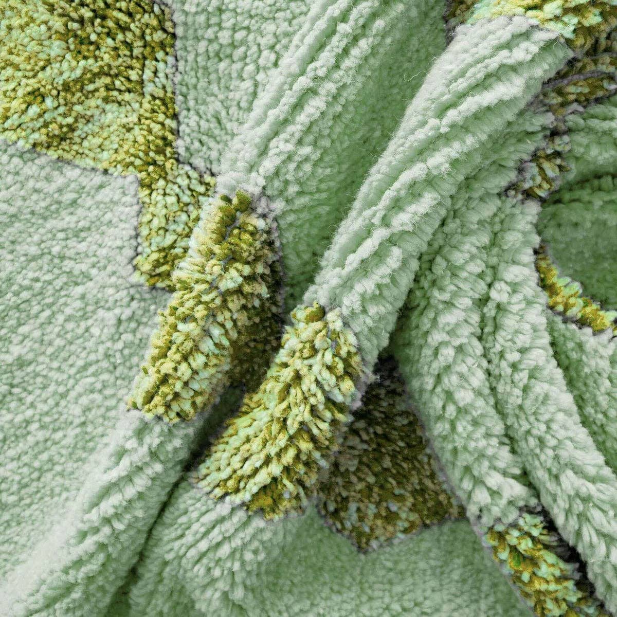 Moroccan Woven Treasures – wholesale Area rug – Handwoven Green Moroccan Rug, Berber Shag Rug, Area Rug2