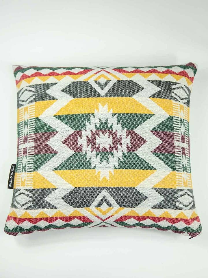 Cuscino Inca Antracite per la vendita all'ingrosso da parte di Blankets Of The World