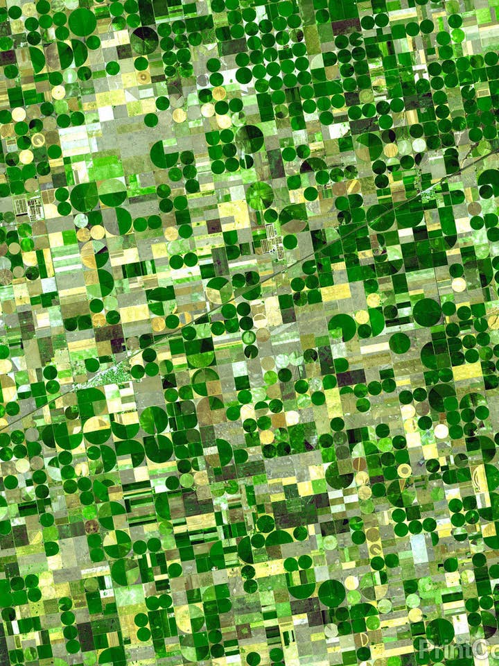 Crop Circles in Kansas for wholesale by Print Collection