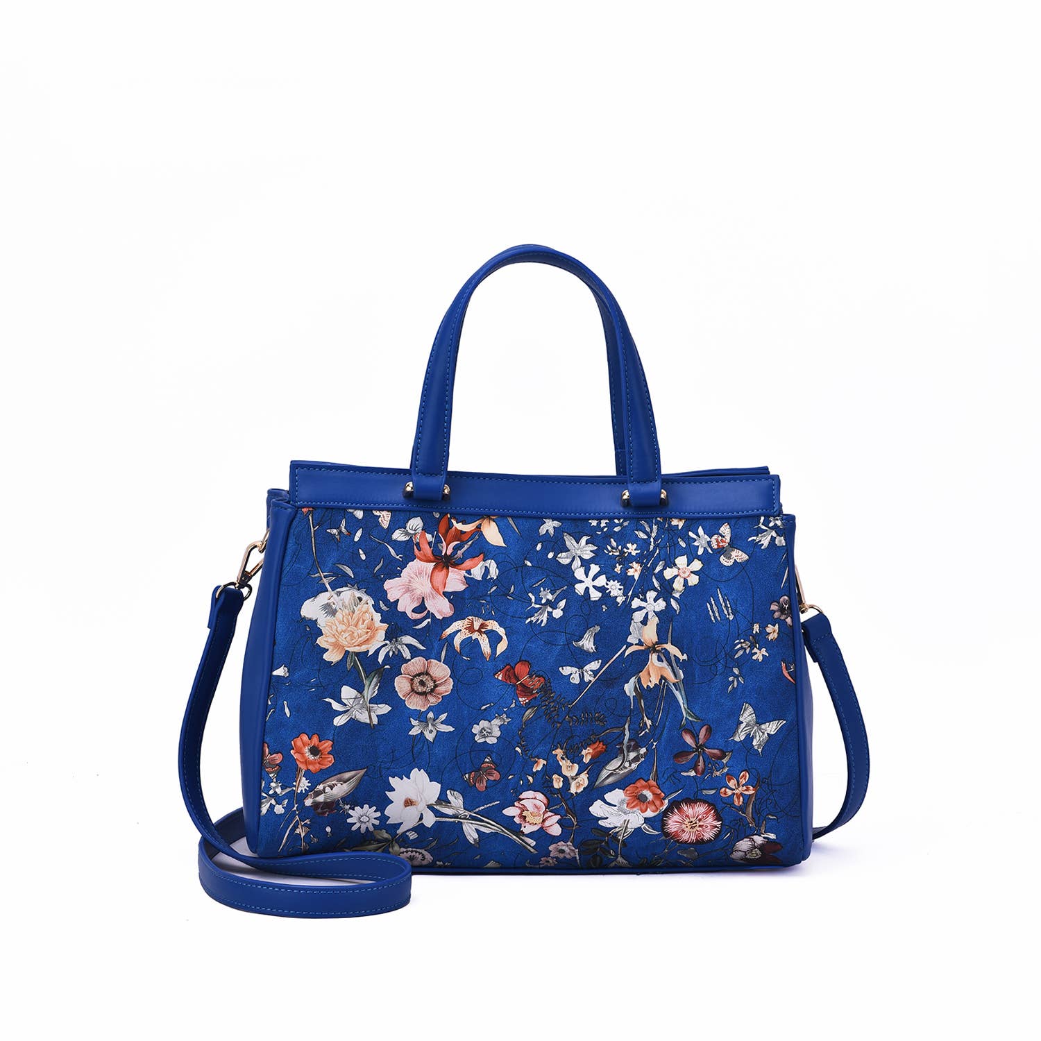 Mellow World - Vendita all'ingrosso Cartella - Donna - Borsa a tracolla Stellan con stampa floreale8