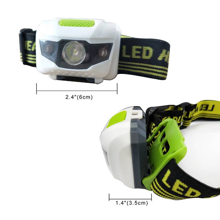 EcoGecko - Wholesale Flashlight - Bolan Bright LED Headlamp Flashlight Headlight - Lightweight