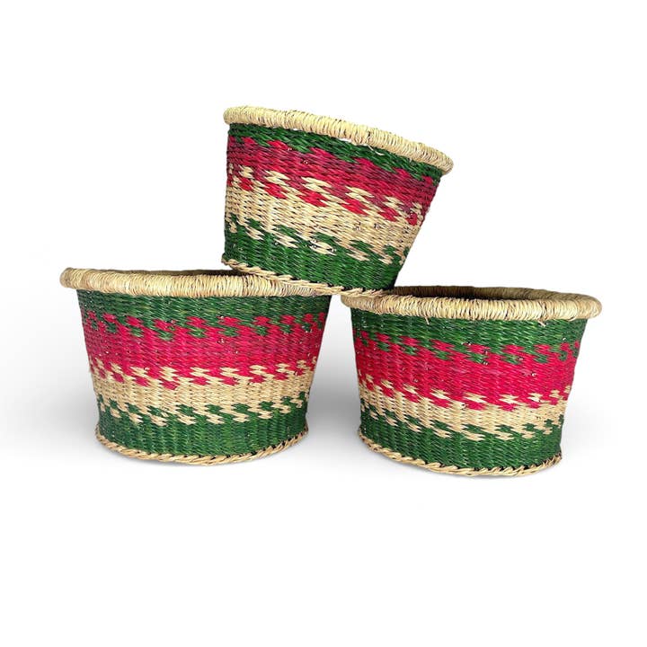 Table Decor - Woven Bowl Set - SALE for wholesale by Ti-a Woven Goods