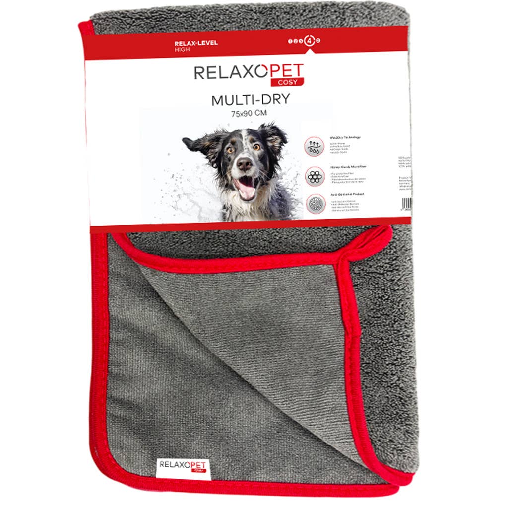 Hofman Animal Care - Wholesale Handdoek voor huisdieren - Hond - RelaxoPet Cosy Multi-Dry0