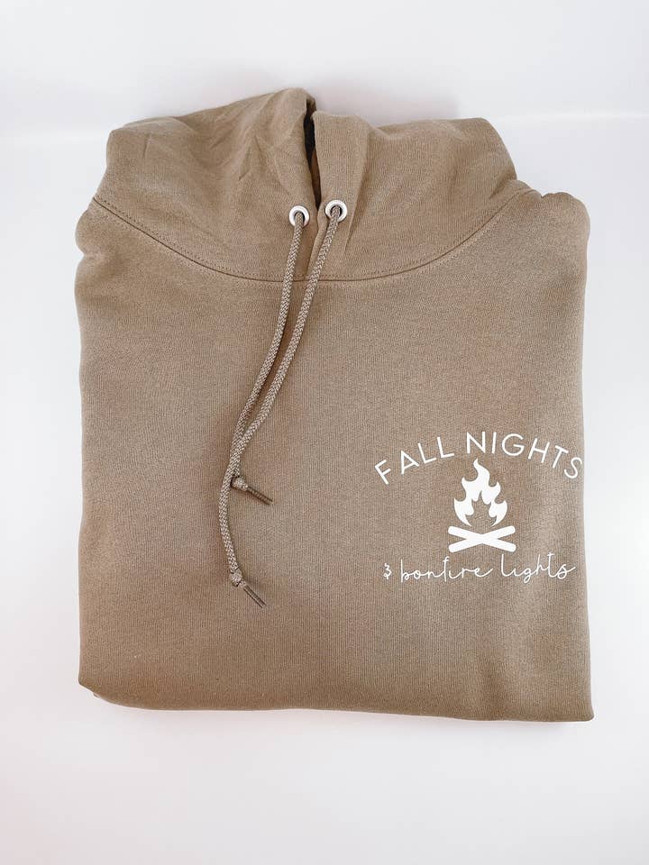 SunshineSoulMD - Wholesale Hoodie - Women's - Fall Nights, Bonfire Lights Hoodie