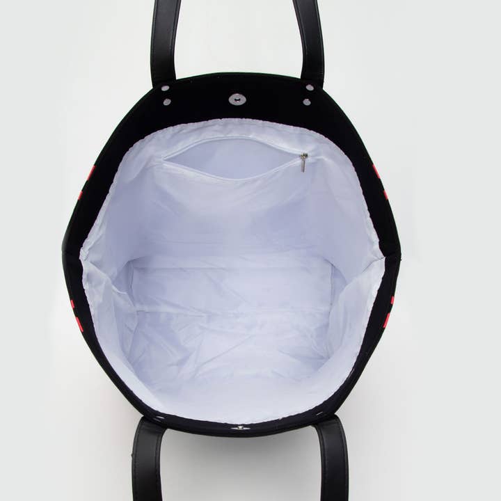 Sensibling Corp. - Wholesale Tote Bag - Women's - Football Stitch Large Tote Bag / Shoulder Bag4