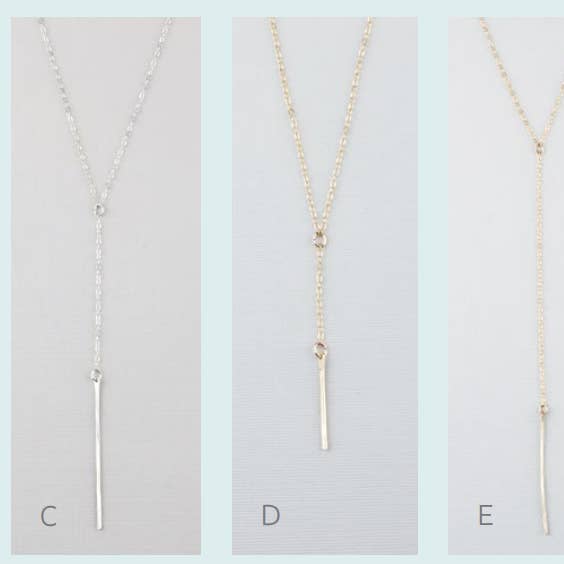 Colar longo Lariat por atacado de Tumbleweed Shop and Studio LLC