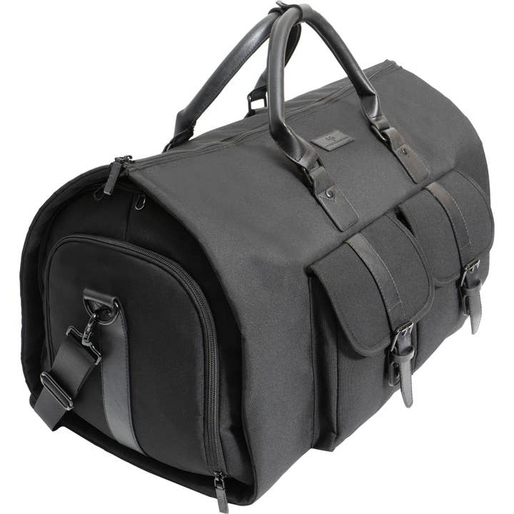 Magid - Wholesale Garment Bag - Unisex - Jack Abrahams 20-In Twill Nylon Convertible Garment Bag Duffel4