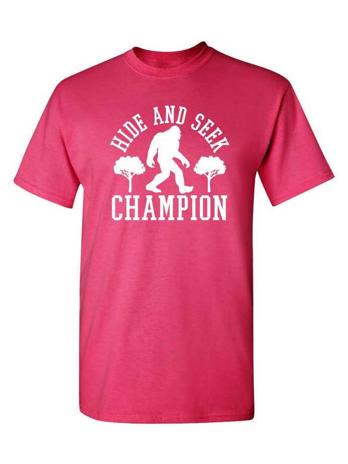 Feelin Good Tees - Wholesale Screen Printed T-Shirt - Unisex - Bigfoot - Hide And Seek Champion7