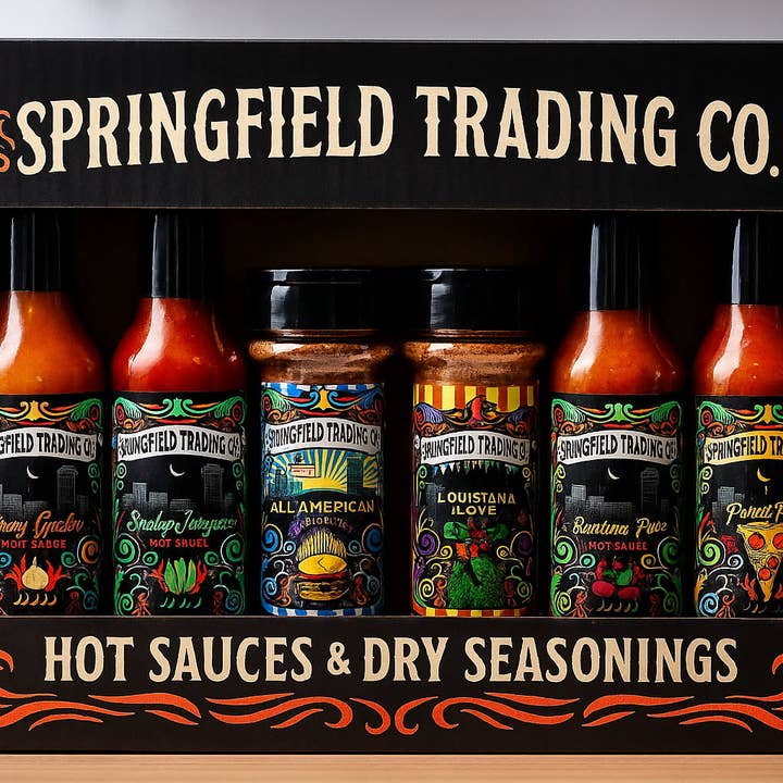 Springfield Trading Co - Wholesale Hot Sauce - Holiday Gift Box0