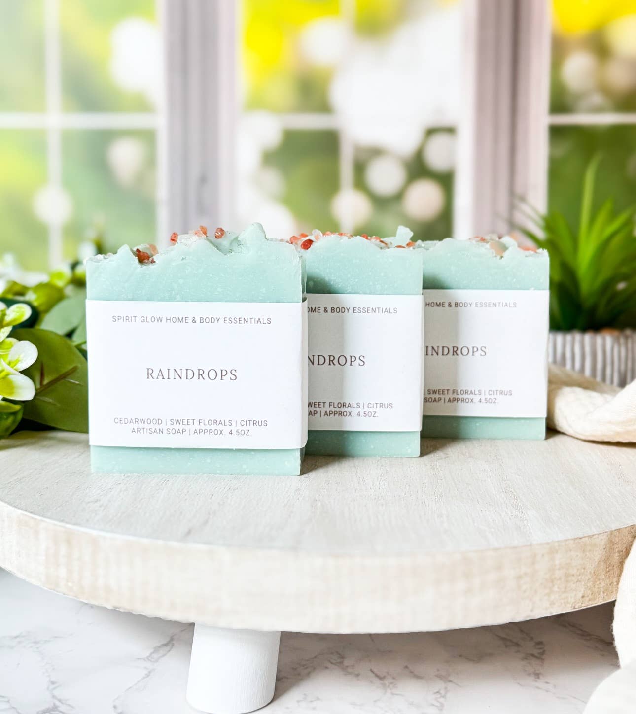 Spirit Glow Home & Body Essentials - Wholesale Bar Soap - Raindrops - Handcrafted Artisan Soap Bar2