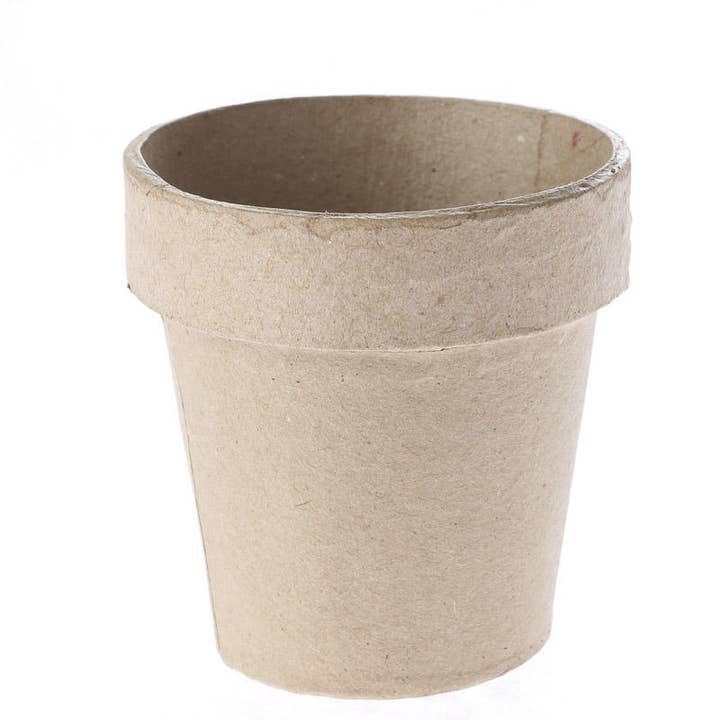 Factory Direct Craft - Wholesale Plant Pot - 3" x 3" - Paper Mache Flower Pot