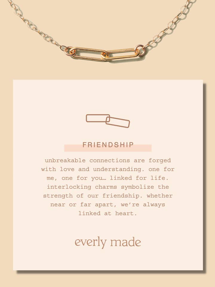 Collier lié • Amitié pour la vente par Everly Made