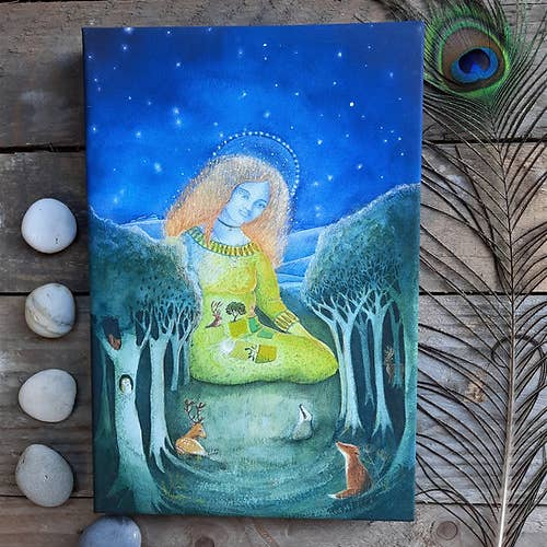 Hannah Willow Art - Wholesale Everyday Greeting Card - Mother of the Ancient Forest Greetings Card