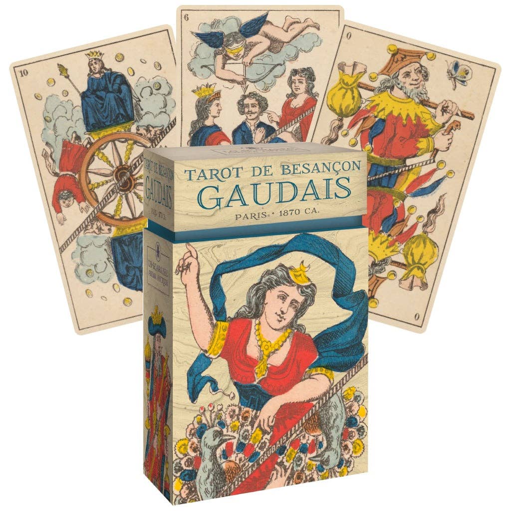 Cardshouse – Engroshandel Tarotkort – Tarot de Besançon Gaudais Limited Edition Tarot0
