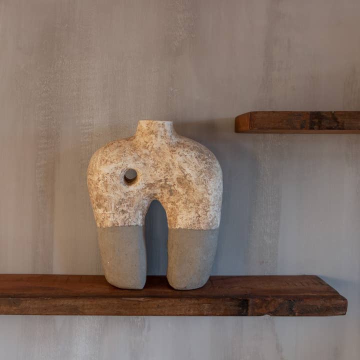 EARTHWARE - Wholesale Vase - Paper mache vase Okaya 3
