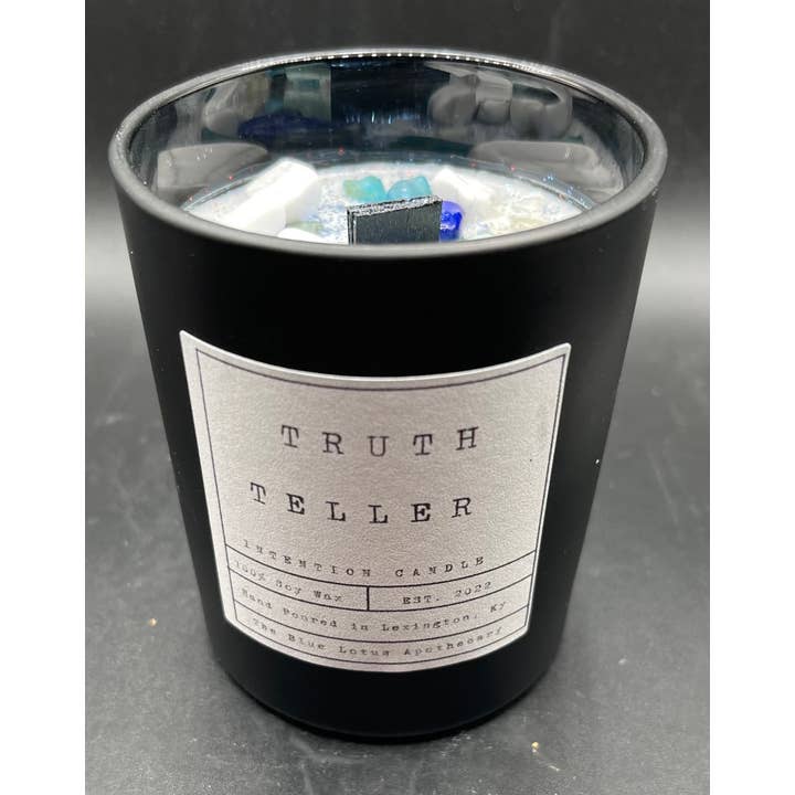 The Blue Lotus Apothecary - Wholesale Jar/Filled Candle - Truth Teller Intention Candle
