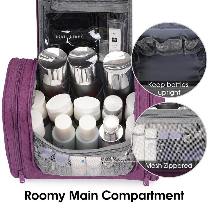 NARWEY INC - Wholesale Toiletry Bag - Women's - Hanging Toiletry Makeup Bag With compartment16